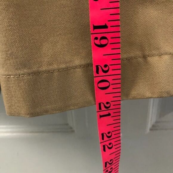 Daniel Cremieux Men's Tan Bermuda Golf Shorts Pleated Front Casual Size 32 - Picture 7 of 7